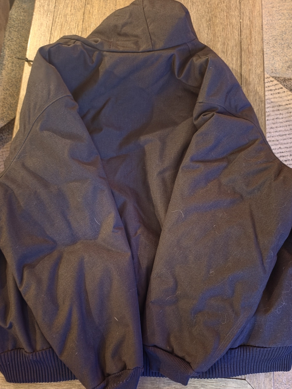 Carhartt Men's Black Hooded Insulated JacketYukon Extremes® Loose Fit Insulated - Picture 5 of 7